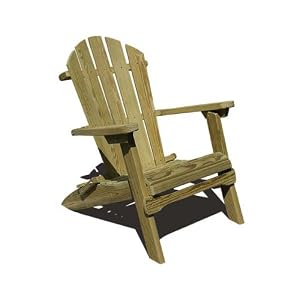 Folding Adirondack Chair by The Cedar Store
