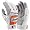 White/Orange : Sold In Pairs