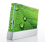 Green Leaf Skin for Nintendo Wii Console
