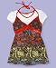 Apple Bottoms Little Girl Printed Layered Halter Top