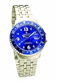 Croton Men's Blue Dial Stainless Steel Dive Watch #CA301020BUBL