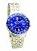 Daily Deal in Watches: Croton Men's Blue Dial Stainless Steel Dive Watch