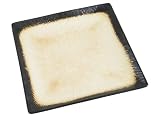 Kon Tiki Cream Collection 4 - Square Dinner Plates by Caldo-Freddo