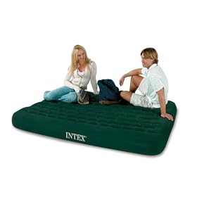 Intex Comfort Top Full Airbed with Built-in Recessed 4D Pump