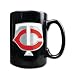 Minnesota Twins 15oz Black Ceramic Mug