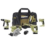 Rockwell ShopSeries RC1823K2 18-Volt Cordless Combo Kit, 4-Piece