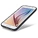 INVELLOP Galaxy S6 Case, Gray/Clear [Prime Series] Scratch-Resistant Clear Slim Fit Cover with Shock Absorbent TPU Hybrid Bumper Cover Protection Galaxy S6 Case
