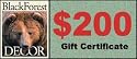 $200 Gift Certificate