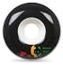 Enjoi Rasta Panda Skateboard Wheels - Set of 4 - 54 mm