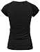 JJ Perfection Women's Short Sleeve Slim Fit Baseball Jersey Raglan T-Shirt