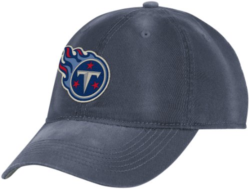 NFL Men's Tennessee Titans Classics Team Color Souch Flex Hat - EQ56Z (Navy, Large/X-Large)