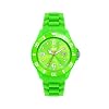 Ice Watch - SI.GN.S.S.09 - Montre Femme - Quartz Analogique - Cadran Vert - Bracelet Silicone Vert - Petit Mod�le