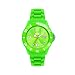 Ice Watch - SI.GN.S.S.09 - Montre Femme - Quartz Analogique - Cadran Vert - Bracelet Silicone Vert - Petit Mod�le