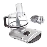 Technique 6-Cup Tilted Food Processor - 9 Accessories