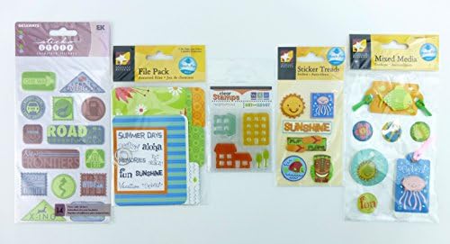 American Traditional Designs Quantity 5 Summer Theme Sticker Sheets