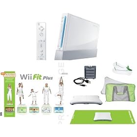 Nintendo Wii Fit Plus 5 in 1 Accesory Bundle