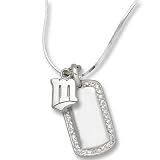 Minnesota Twins 7/16” Sterling Silver Mini Dog Tag