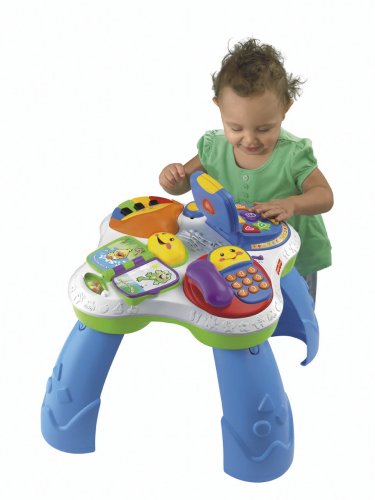 Childrens Toyshop  Toys : Fisher-Price Laugh and Learn My Busy Day Table