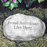 Proud Americans Live Here Tiding Stone