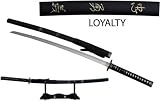 Last Samurai Japanese Sword Duty Loyalty w/ Free Stand