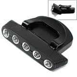 Neiko 40431 Cap Clip on Tilt 5 LED Lamp Light Hands Free Tool
