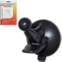 HQRP Universal Car Windshield Cradle Suction Cup Mount / Holder for Garmin Nuvi 270 275T 300 310 350 GPS plus HQRP Universal Screen Protector