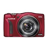 Fujifilm FinePix F770EXR 16.0 MP Digitalkamera - Rot - Inkl. Reise-Adapter