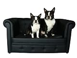 Nobby 70180-04 Hundesofa ""Chesterfield"" L: 109 cm, B: 57 cm, H: 55 cm, schwarz