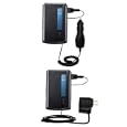 Essential Kit for the LG HB620T DVB T includes a Car and Wall Charger  Gomadic Brand w/ TipExchange Technology by Gomadic