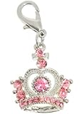 UrbanPup Czarina Crown Swarovski Dog Collar Charm
