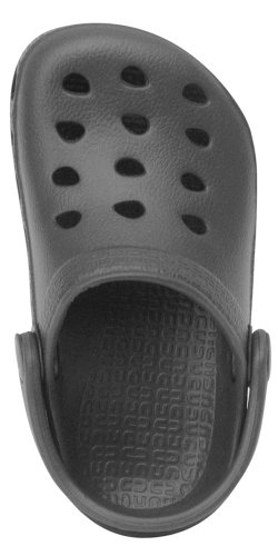 Capelli New York Solid Toddler Injected Eva Clogs Jet Black 4/5