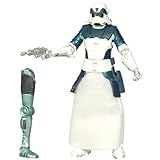 Star Wars Year 2009 Legacy Collection Droid Factory Series 4 Inch Tall Action Figure - BD48 Episode V Concept Art SNOWTROOPER with Blaster Pistol, Backpack and Droid BHK-50's Right Leg
