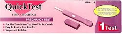 Quick Test Pregnancy Test- 1 per pack