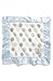 Little Giraffe Luxe Dot Blanky (blue)