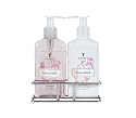 Thymes Kimono Rose Sink Set with Caddy