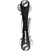 Keysmart 2.0 Premium Extended Key Holder w/ Expansion Pack (2-14 Keys) - Black