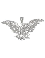 Clevereves 14K White Gold Pendant Eagle 8.7 - Gram(s)