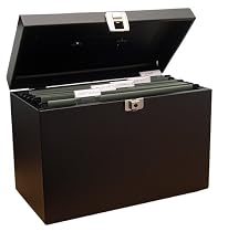 Metal home file A4 (black)