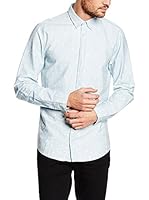 BOSS Orange Camisa Hombre Edipoe (Cielo)