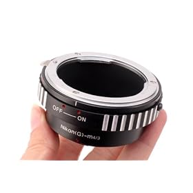 Shot-in NIKON AF G lens Adjust Adapter > Panasonic DMC Olympus PEN Micro 4/3 Camera