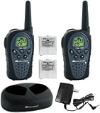 MIDLAND LXT460VP3 28-CHANNEL GMRS RADIOS WITH BATTERIES & DROP-IN CHARGER