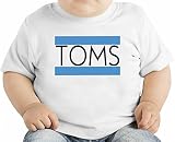 Toms Logo オーガニックベビーTシャツ 12 - 18 Months