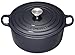 Le Creuset Cast Iron Round Casserole, Midnight Blue, 28 cm