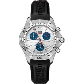 TAG Heuer Men's 2000 Aquaracer Chronograph Watch #CAF1111.FT8010