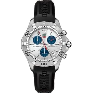 TAG Heuer Men's CAF1111.FT8010 2000 Aquaracer Chronograph Watch