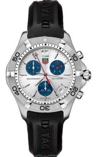 TAG Heuer Men's 2000 Aquaracer Chronograph Watch #CAF1111.FT8010
