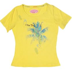 Tropical Flip Flops - Boutique Scoop Neck Tee