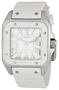 Cartier Santos 100 Medium Ladies Watch W20122U2