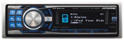 Alpine CDA-9886R CD / MP3 / WMA Player Full Speed iPod Headunit