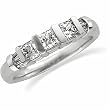Platinum Diamond Anniversary Band - 0.75 Ct.